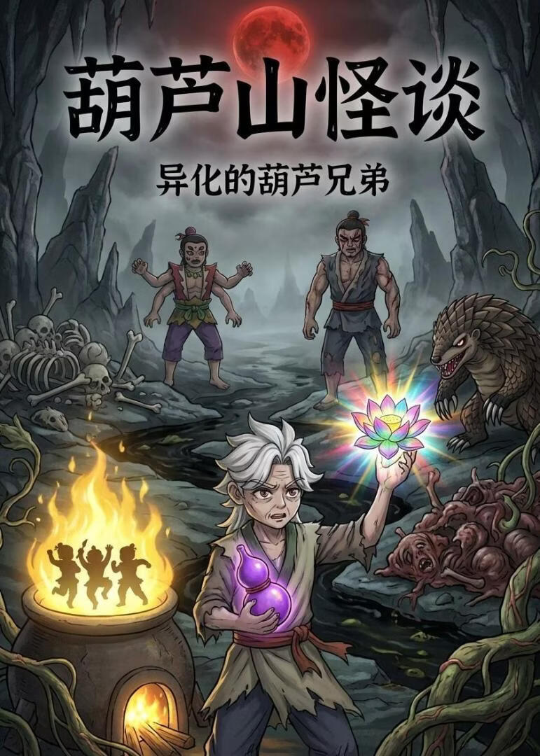 葫芦山怪谈，异化的葫芦兄弟