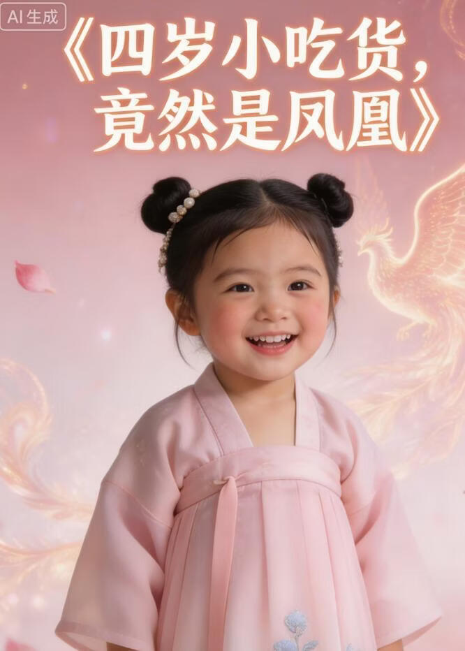 四歲小吃貨，竟然是鳳凰