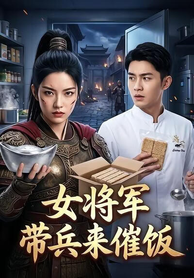 女將軍帶兵來催飯