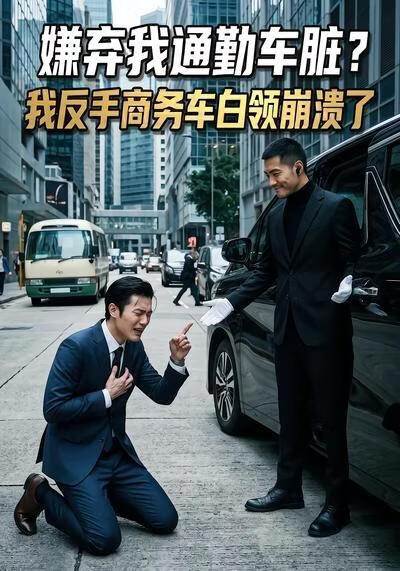 嫌弃我通勤车脏?我反手商务车白领崩溃了
