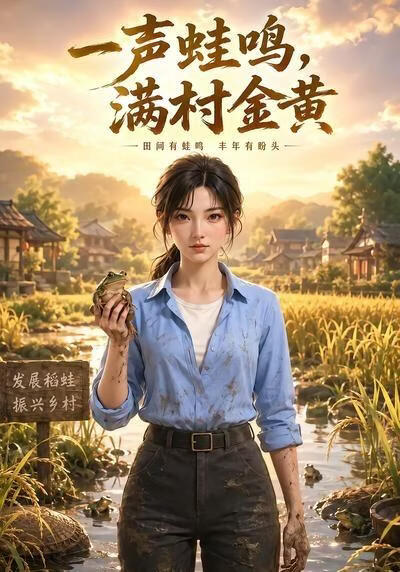 一声蛙鸣,满村金黄