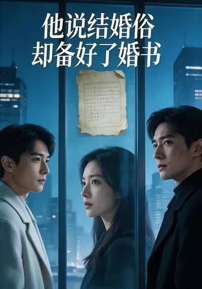 他说结婚俗却备好了婚书
