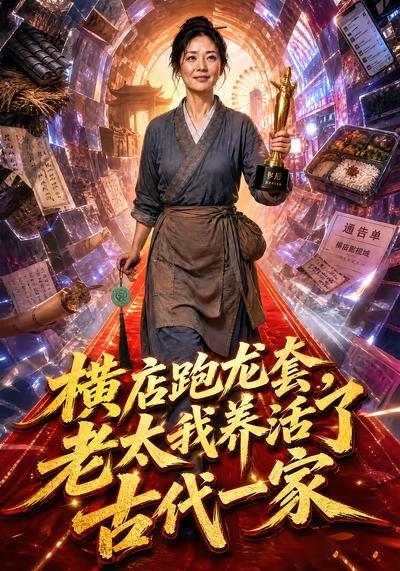 横店跑龙套，老太我养活了古代一家
