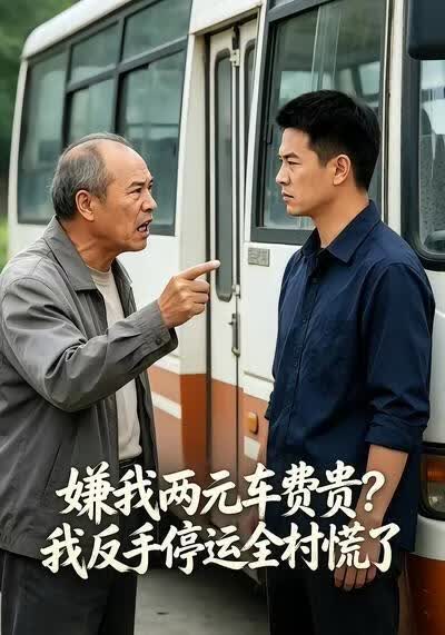 嫌我两元车费贵？我反手停运全村慌了