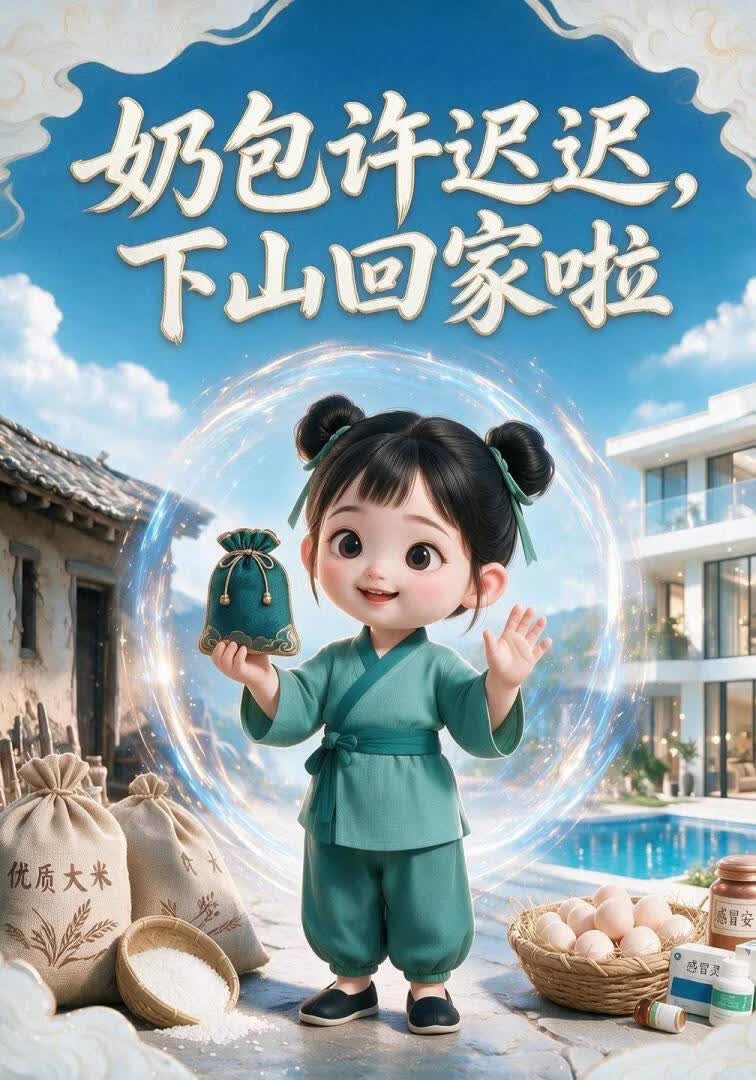 奶包许迟迟，下山回家啦