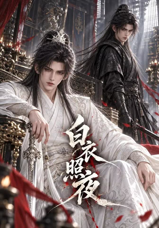 白衣照夜